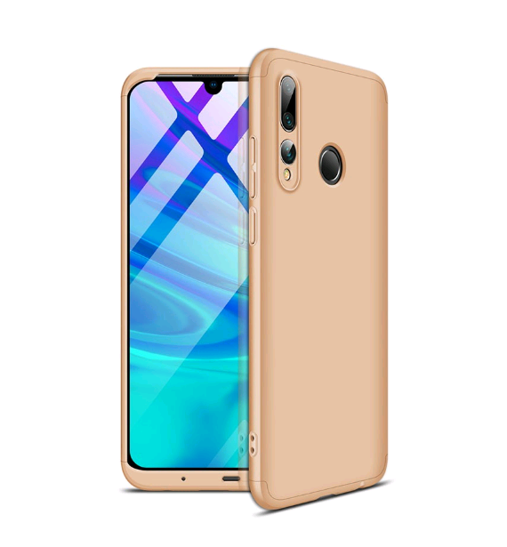 Чохол-накладка GKK 3 в1 для Honor 10i (HRY-LX1T)/20i золотий-0